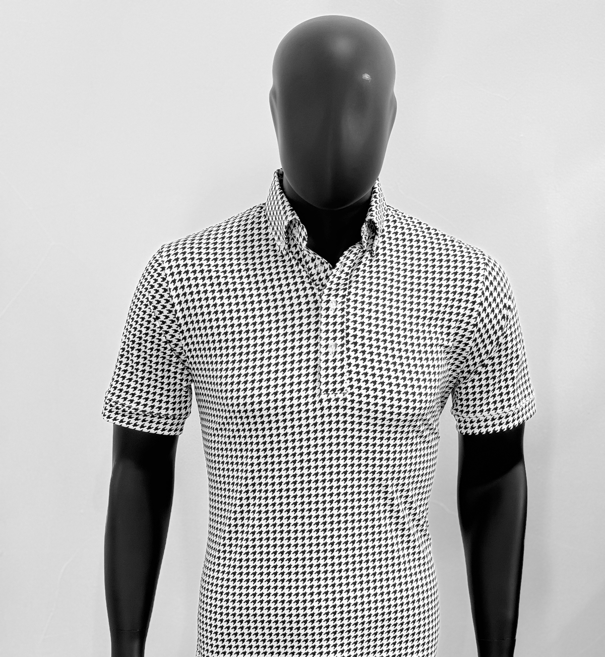 The James Polo - Houndstooth